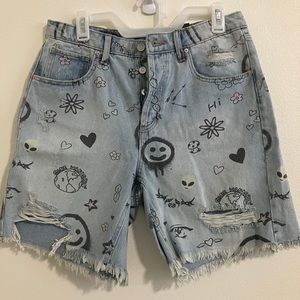 Wild fable denim shorts